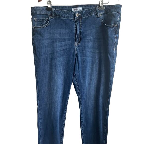 Lane Bryant Women Jeans 22 Blue Straight Leg Normcore Classic Minimalistic‎ - Picture 6 of 9